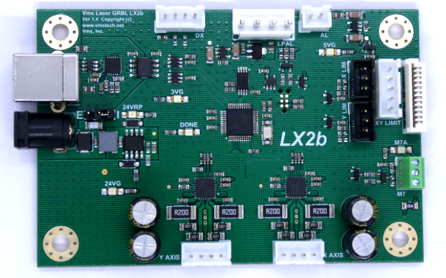 LightBurn Compatible LX2b C02 Laser Controller Board